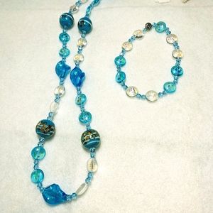 Ocean Blue Jewelry Set